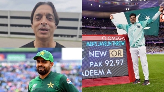 Shoaib Akhtar, Babar Azam, can't keep calm as Arshad Nadeem wins historic Olympic gold: 'If it wasn't for Rizwan...'