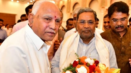 Pocso case: War of words between BS Yediyurappa and Karnataka CM Siddaramaiah(ANI PHOTO.)