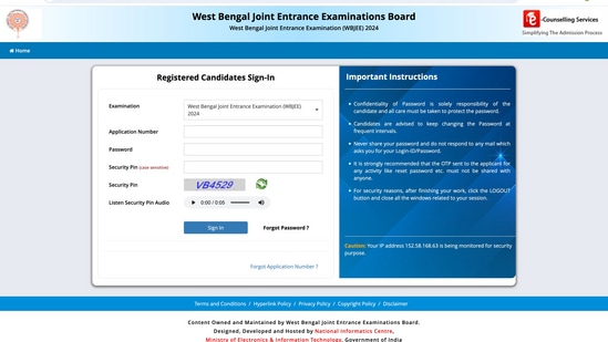 WBJEE 2024 seat allotment result for mop up round out, direct link here 