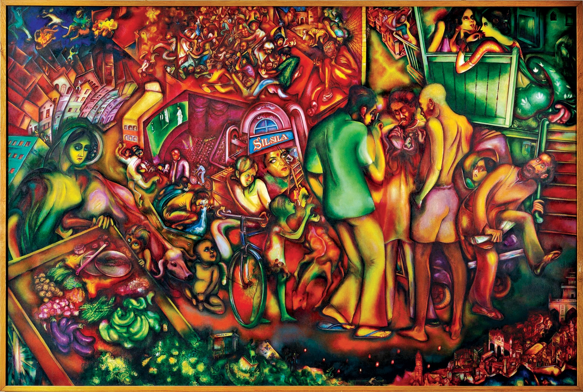 City for Sale (1981 and ’84). (Photo courtesy Vadehra Art Gallery)