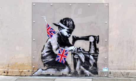 Banksy's slave labour mural Banksy's slave labour mural