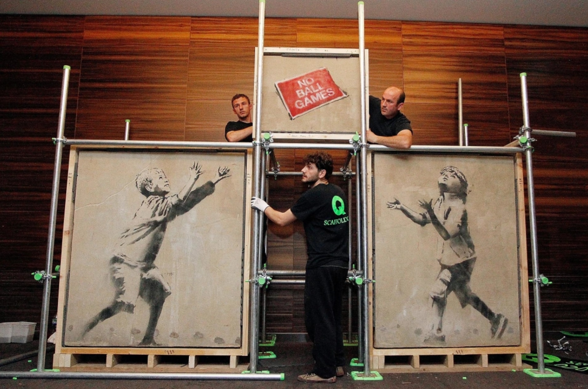 The ‘Stealing Banksy?’ exhibition The ‘Stealing Banksy?’ exhibition