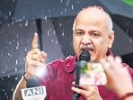 Manish Sisodia, the former deputy chief minister of Delhi, met AAP workers after getting released from Tihar jail and said that after 17 months, truth finally won. (Sanchit Khanna/HT Photo)
