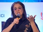 Securities and Exchange Board of India (SEBI) Chairperson Madhabi Puri Buch speaks during the Annual Capital Markets Conference 2024, in Mumbai, Friday, Aug. 2, 2024. (Shashank Parade/PTI) Securities and Exchange Board of India (SEBI) Chairperson Madhabi Puri Buch speaks during the Annual Capital Markets Conference 2024, in Mumbai, Friday, Aug. 2, 2024. (Shashank Parade/PTI)