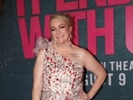 US author Colleen Hoover attends the New York premiere of "It Ends With Us" at at AMC Lincoln Square in New York, August 6, 2024. US author Colleen Hoover attends the New York premiere of "It Ends With Us" at at AMC Lincoln Square in New York, August 6, 2024.
