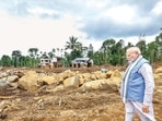 Wayanad, Aug 10 (ANI): Prime Minister Narendra Modi visits the landslide-affected area in Wayanad on Saturday. (ANI Photo) (DPR) Wayanad, Aug 10 (ANI): Prime Minister Narendra Modi visits the landslide-affected area in Wayanad on Saturday. (ANI Photo) (DPR)