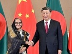 Ousted Bangladesh prime minister Sheikh Hasina and Chinese President Xi Jinping. Ousted Bangladesh prime minister Sheikh Hasina and Chinese President Xi Jinping.