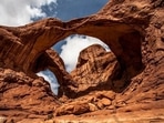 Utah's ancient structure Double Arch suddenly collapsed on Wednesday Utah's ancient structure Double Arch suddenly collapsed on Wednesday