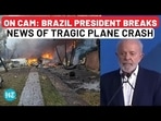 ON CAM: BRAZIL PRESIDENT BREAKS NEWS OF TRAGIC PLANE CRASH