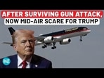 AFTER SURVIVING GUN ATTACK, NOW MID-AIR SCARE FOR TRUMP