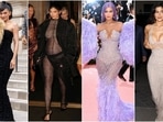 It's Kylie Jenner's birthday today. The beauty mogul turns 27 on August 10. Over the past years, her confident style choices for red-carpet appearances have made her one of the most looked-for fashionistas. Her wardrobe encompasses designer vintage ensembles and risqué gowns. Read on to see her most-talked-about daring outfits over the years. (Instagram)