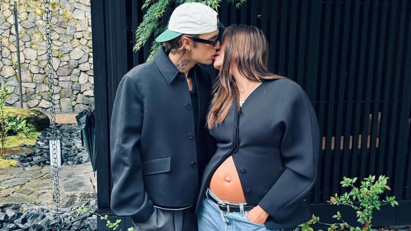 Justin Bieber caught yelling at teens harassing him while meeting pregnant Hailey Bieber: ‘Get out of here...'