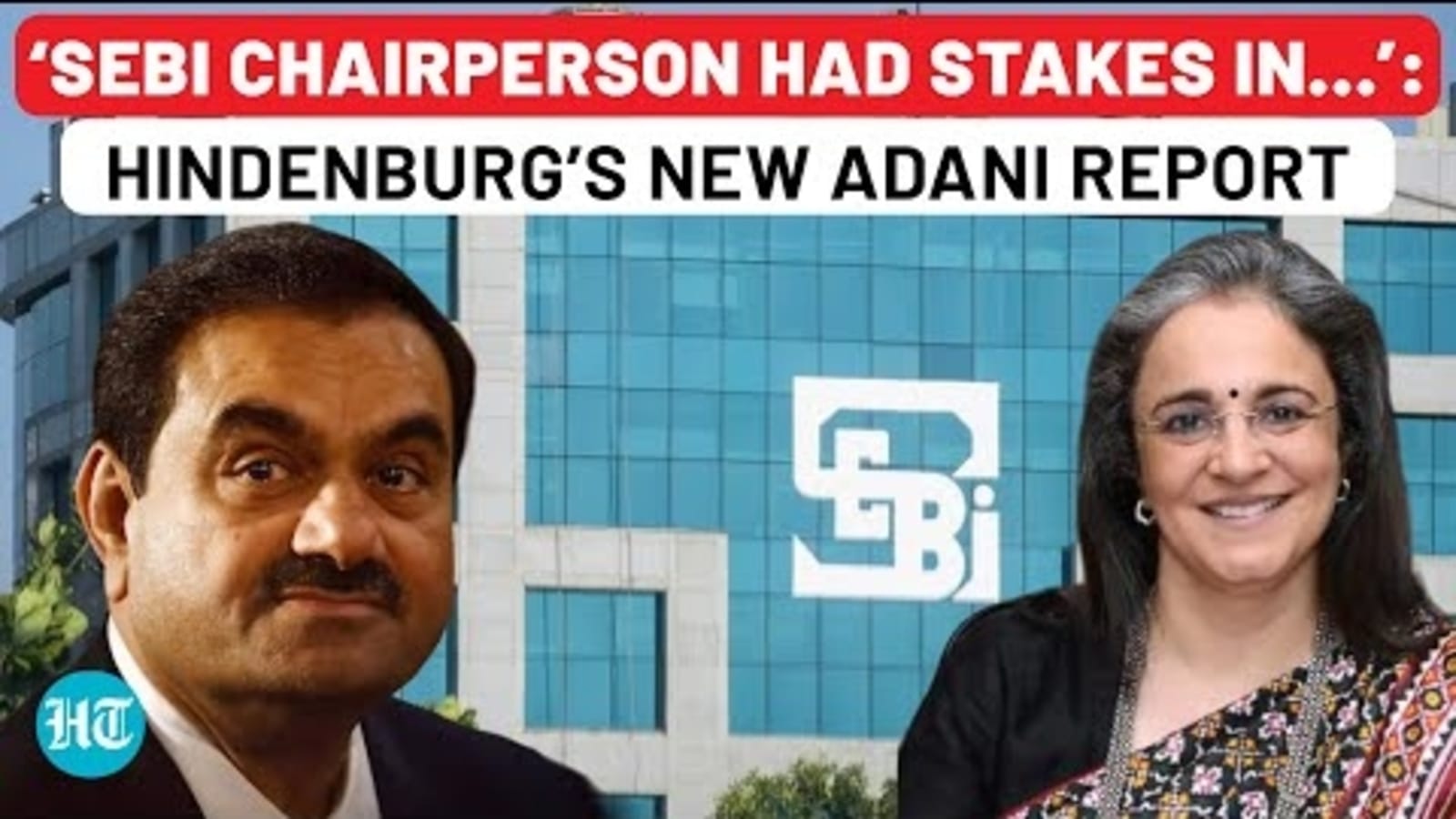 Hindenburg Claims SEBI Chairperson Madhabi Buch, Husband Had Stakes In Adani Group-Linked Entities