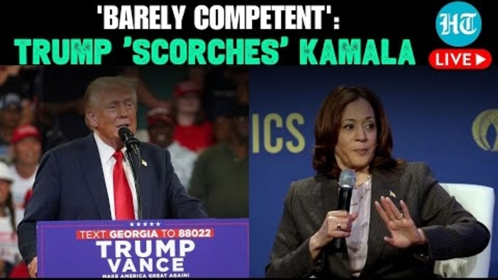 Trump Holds Massive Rally In Bozeman As Harris Leads By 5 Points In ...