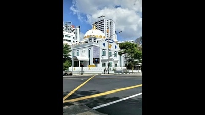 A gurdwara is celebrating its centenary by recapping the arrivals of early Sikhs from Punjab in the 1800s including a revolutionary who fought for India’s independence from the British Raj but was jailed in the then colonial-ruled island. (HT File) A gurdwara is celebrating its centenary by recapping the arrivals of early Sikhs from Punjab in the 1800s including a revolutionary who fought for India’s independence from the British Raj but was jailed in the then colonial-ruled island. (HT File)