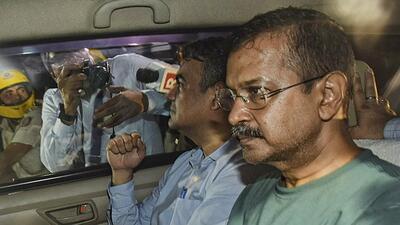 Allegations that at least ₹45 crore were illegally spent on renovating Arvind Kejriwal’s residence had surfaced in April last year. (PTI) Allegations that at least ₹45 crore were illegally spent on renovating Arvind Kejriwal’s residence had surfaced in April last year. (PTI)