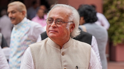 Congress MP Jairam Ramesh during Monsoon session of Parliament in New Delhi. (PTI) Congress MP Jairam Ramesh during Monsoon session of Parliament in New Delhi. (PTI)