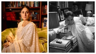 Kareena Kapoor shared new pics from her Mumbai home on Instagram. Kareena Kapoor shared new pics from her Mumbai home on Instagram.