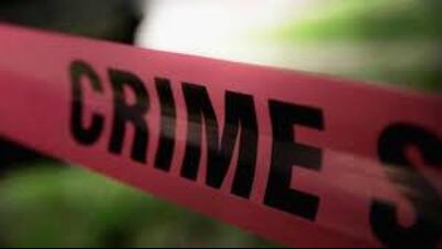 Mining department officials alleged Manish extracted the sand and gravel using two tipper trucks and a JCB machine, and kept watch by sitting in his car at a distance. (HT Photo)