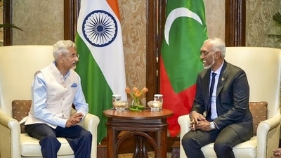 EAM Jaishankar to meet Maldives President Dr Mohamed Muizzu today EAM Jaishankar to meet Maldives President Dr Mohamed Muizzu today