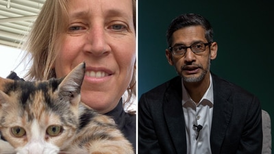 Sundar Pichai paid his tribute to former YouTube CEO Susan Wojcicki on X. (Instagram/@susanwojcicki, File Photo) Sundar Pichai paid his tribute to former YouTube CEO Susan Wojcicki on X. (Instagram/@susanwojcicki, File Photo)