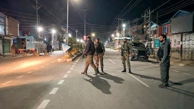 The encounter between security forces and terrorists broke out at Ahlan Gagarmandu area of Anantnag. (PTI Photo / Represenational) The encounter between security forces and terrorists broke out at Ahlan Gagarmandu area of Anantnag. (PTI Photo / Represenational)