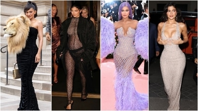 It's Kylie Jenner's birthday today. The beauty mogul turns 27 on August 10. Over the past years, her confident style choices for red-carpet appearances have made her one of the most looked-for fashionistas. Her wardrobe encompasses designer vintage ensembles and risqué gowns. Read on to see her most-talked-about daring outfits over the years. (Instagram) It's Kylie Jenner's birthday today. The beauty mogul turns 27 on August 10. Over the past years, her confident style choices for red-carpet appearances have made her one of the most looked-for fashionistas. Her wardrobe encompasses designer vintage ensembles and risqué gowns. Read on to see her most-talked-about daring outfits over the years. (Instagram)