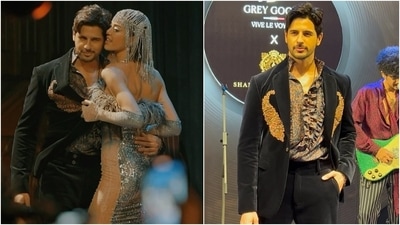 Sidharth Malhotra closed the show for Shantanu & Nikhil's couture 2024 showcase. He channelled 70s glamour in an embroidered velvet blazer, matching pants, and a ruffled shirt for the occasion. The internet called him 'hot munda' in the ensemble. (Instagram) Sidharth Malhotra closed the show for Shantanu & Nikhil's couture 2024 showcase. He channelled 70s glamour in an embroidered velvet blazer, matching pants, and a ruffled shirt for the occasion. The internet called him 'hot munda' in the ensemble. (Instagram)