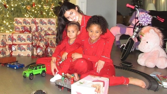 Kylie Jenner was in a relationship with Travis Scott from 2017 to 2023. On February 1, 2018, she gave birth to their daughter Stormi. Kylie and Travis parted ways in September 2019, but during Covid-19, quarantined together. On September 7, 2021, she said that they were expecting their second child. Kylie gave birth to their son on February 2, 2022. In January 2023, the couple reportedly split again.