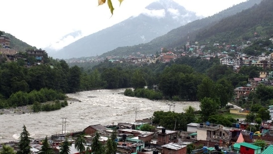 IMD issues alert forHimachal Pradesh (HT file photo)