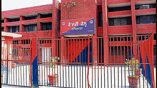 A view of Central jail in Ludhiana. (HT File)