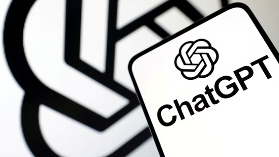 The ChatGPT logo is seen in this illustration. OpenAI's chatbot now allows users to generate two free AI images a day (Reuters)(REUTERS)