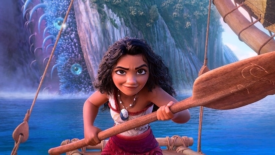 Still from Moana 2.