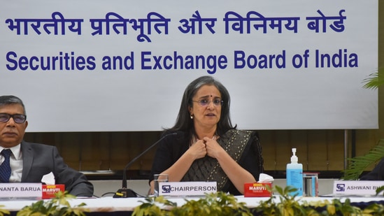 SEBI chairperson Madhabi Puri Buch.(PTI)