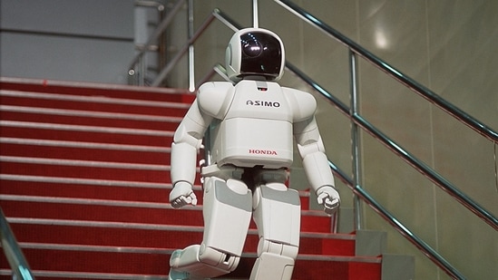 Honda's humanoid robot, ASIMO. (Picture shown is for illustrative purposes)