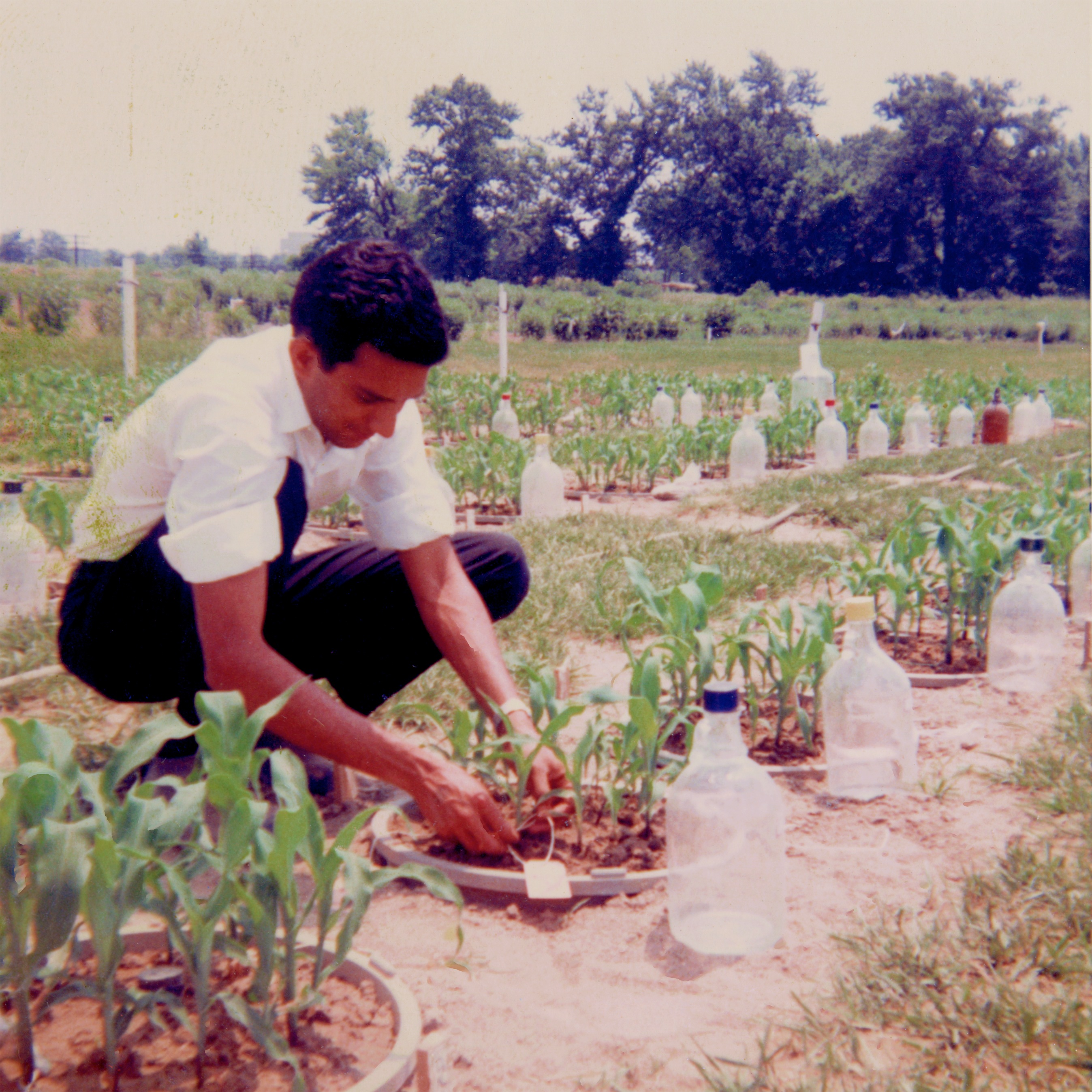 At work in Ohio, in 1967. At work in Ohio, in 1967.