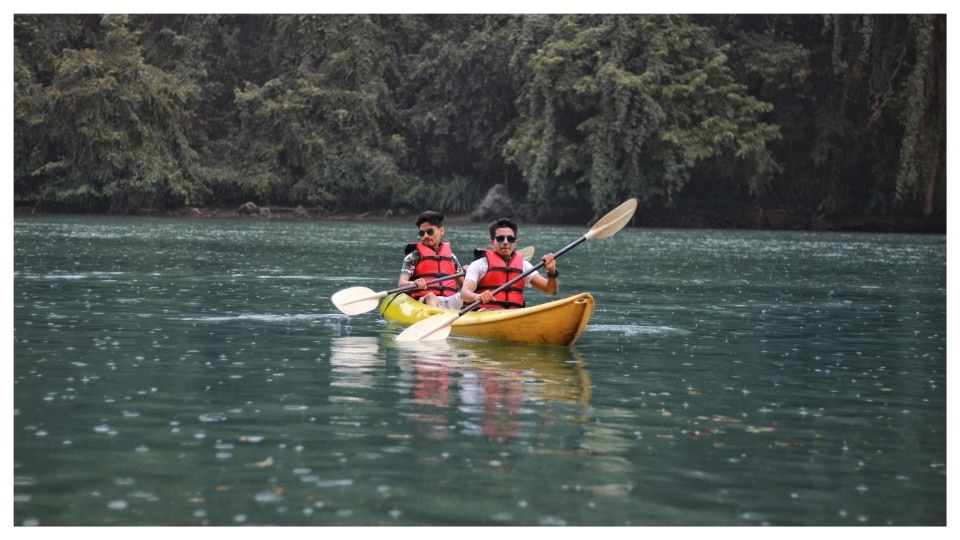 You decide the mood with Kayaking.