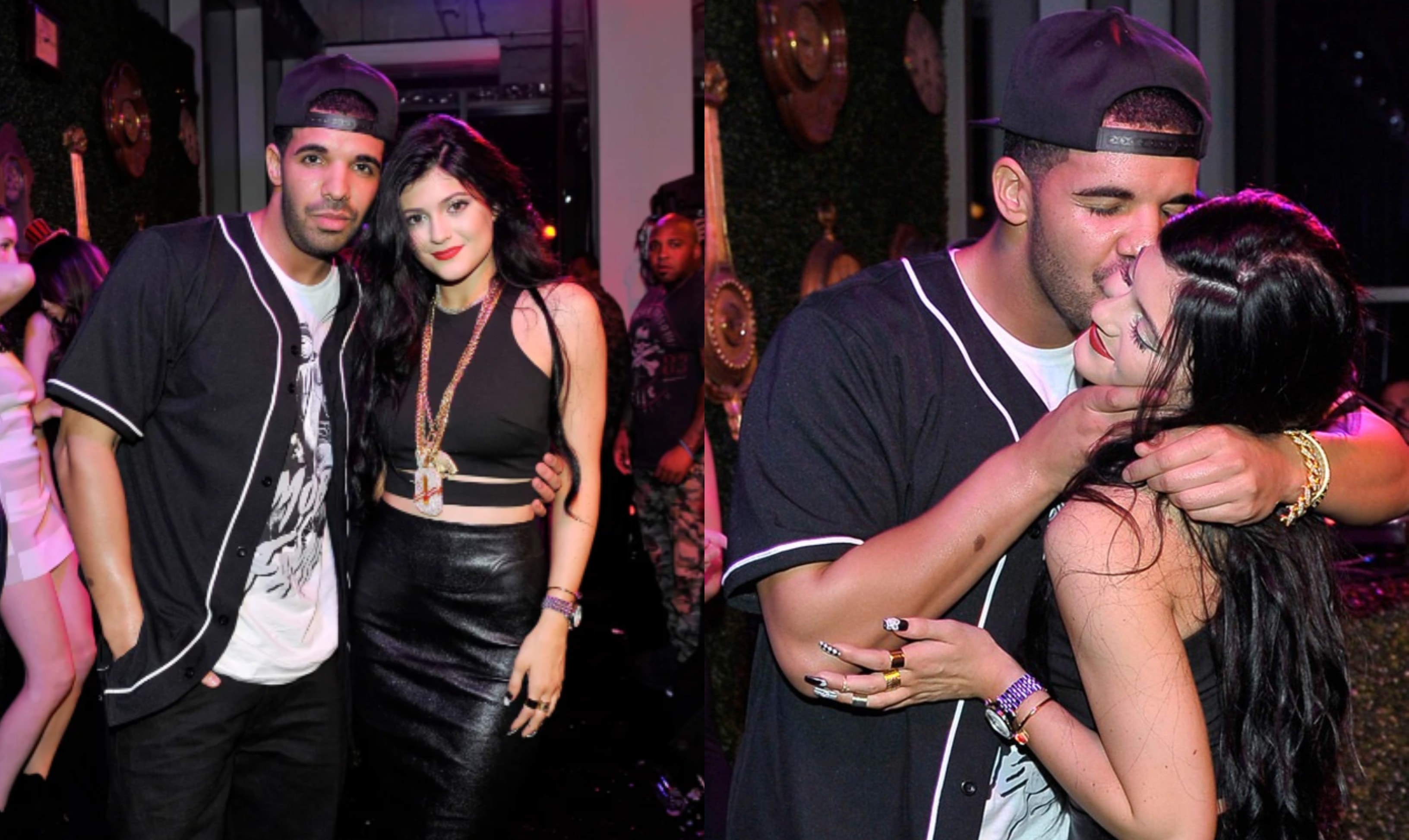 Drake fotografiado con Kylie Jenner (Fotos: X)