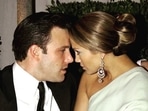 An old photograph of Ben Affleck and Jennifer Lopez from when they were engaged. (Instagram)