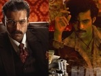 Varun Tej in duals looks from the gangster film Matka. Varun Tej in duals looks from the gangster film Matka.