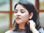Zaira Wasim shared a clip on Instagram. Zaira Wasim shared a clip on Instagram.