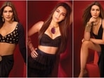 Kriti Sanon is the cover star for the August issue of Filmfare magazine. Today, she took to Instagram to share pictures from the photoshoot, for which she put a sultry twist to the all-black fashion aesthetic. Keep scrolling to check out the images.&nbsp;