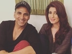 Twinkle Khanna joked about 'haunting' Akshay Kumar and his 'second wife'. Twinkle Khanna joked about 'haunting' Akshay Kumar and his 'second wife'.