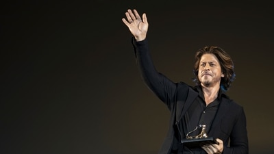 Actor Shah Rukh Khan received the prestigious Pardo alla Carriera award-Locarno Tourism, or Career Leopard, at the 77th Locarno Film Festival in Switzerland for his contribution to cinema. He is the first Indian personality to be felicitated with the honour. The actor was presented with the award at the jam-packed Piazza Grande square on Saturday evening. Actor Shah Rukh Khan received the prestigious Pardo alla Carriera award-Locarno Tourism, or Career Leopard, at the 77th Locarno Film Festival in Switzerland for his contribution to cinema. He is the first Indian personality to be felicitated with the honour. The actor was presented with the award at the jam-packed Piazza Grande square on Saturday evening.
