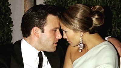 An old photograph of Ben Affleck and Jennifer Lopez from when they were engaged. (Instagram) An old photograph of Ben Affleck and Jennifer Lopez from when they were engaged. (Instagram)