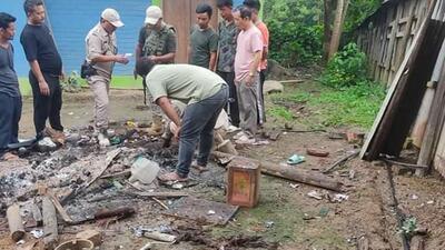 An explosion has occurred around 3pm on Saturday at the former MLA’s house (HT Photo/Sourced)