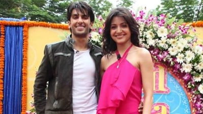 Ranveer Singh and Anushka Sharma starred together in Band Baaja Baraat. Ranveer Singh and Anushka Sharma starred together in Band Baaja Baraat.