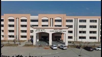 Eight officials of the public works department (PWD) have been booked for allegedly making excess payments to the tune of ₹11.5 crore to a contractor for the construction of the judicial complex in SBS Nagar. The contractor — Ms Tung Builders — has also been booked. (HT Photo) Eight officials of the public works department (PWD) have been booked for allegedly making excess payments to the tune of ₹11.5 crore to a contractor for the construction of the judicial complex in SBS Nagar. The contractor — Ms Tung Builders — has also been booked. (HT Photo)