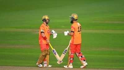 Ben Duckett has been on a tear this season of the Hundred, racking up 210 runs in just 4 innings (Getty Images) Ben Duckett has been on a tear this season of the Hundred, racking up 210 runs in just 4 innings (Getty Images)