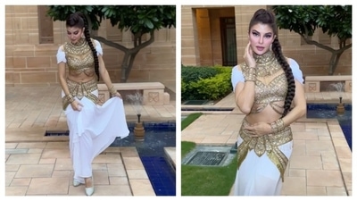Did you know Jacqueline Fernandez was crowned Miss Universe Sri Lanka in 2006, and represented her country at Miss Universe 2006? No wonder she keeps posting ethereal pictures of herself on Instagram. Like these photos of her desi look for Rajasthan Premier League in 2023. (All pics: Instagram/Jacqueliene Fernandez) Did you know Jacqueline Fernandez was crowned Miss Universe Sri Lanka in 2006, and represented her country at Miss Universe 2006? No wonder she keeps posting ethereal pictures of herself on Instagram. Like these photos of her desi look for Rajasthan Premier League in 2023. (All pics: Instagram/Jacqueliene Fernandez)